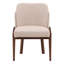Jacquelyn Elm Upholstered Dining Chair, Off-white-52356135-60669603