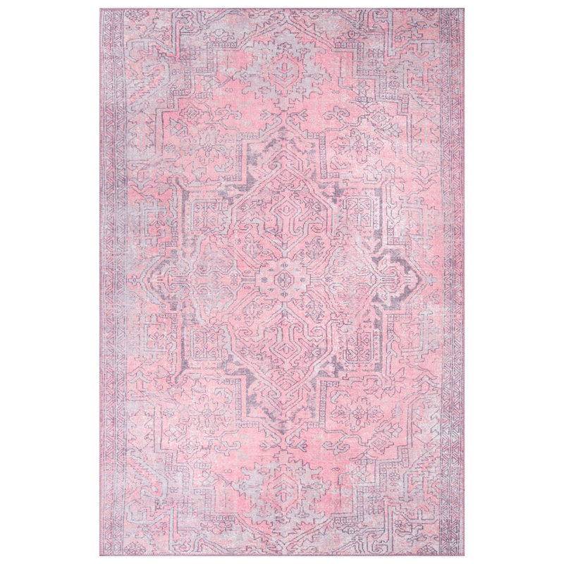 Luxurious Machine Washable Carpet, 100% Polyester, 7.5 x 10.8 Feet | Pile Height: 0.2 Inches, 1850 g/m² | Recycled Poly Cotton Underside, Easy Care, Perfect for Living Room & Bedroom, Soft & Durable Design