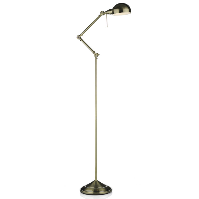 Lizbeth 109cm Task Floor Lamp, Antique Brass