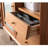 Solid Wood Simple Cutlery Storage Cabinet