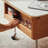 Wooden wind adjustable design coffee table