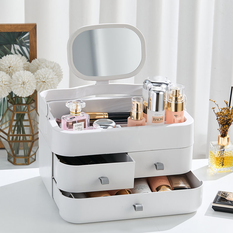 Lenell Plastic Makeup Organiser