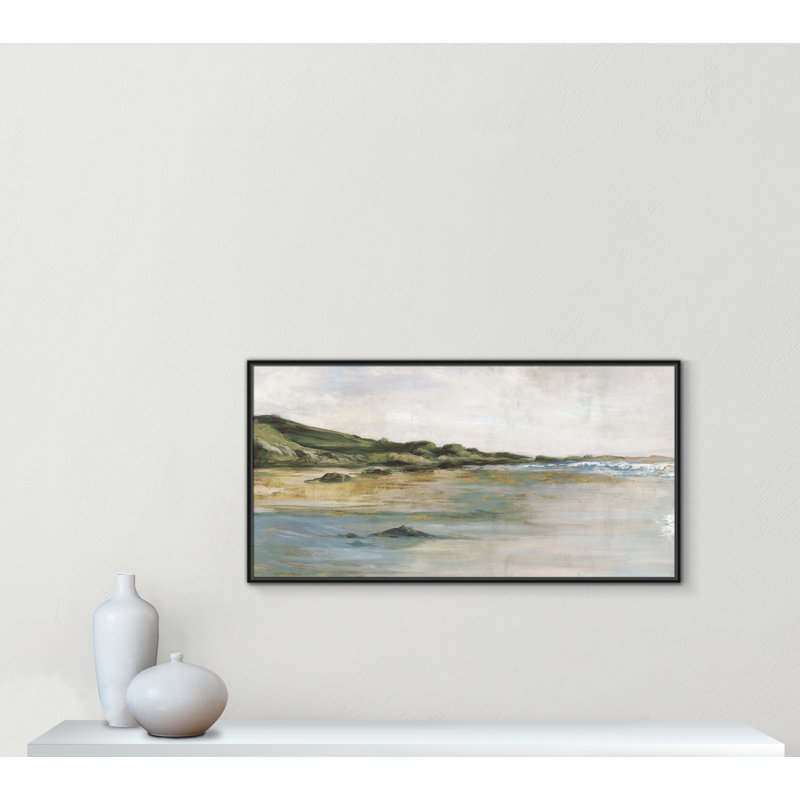 «Cordoba Tide’s Edge» par, H 25,5 po x l 49,5 po, Noir