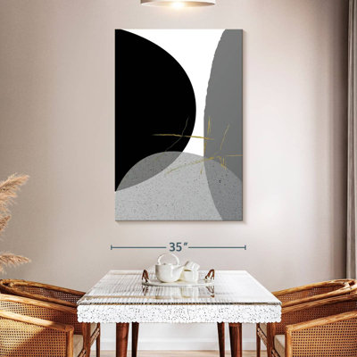 Avery or noir minimaliste I