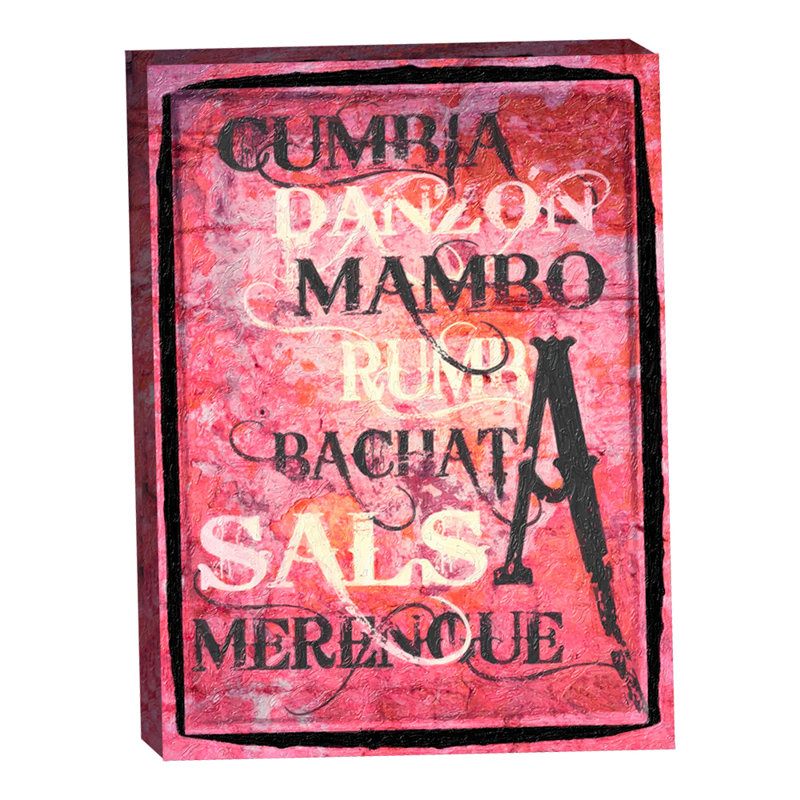 Danse Latine Impasto 30 x 40