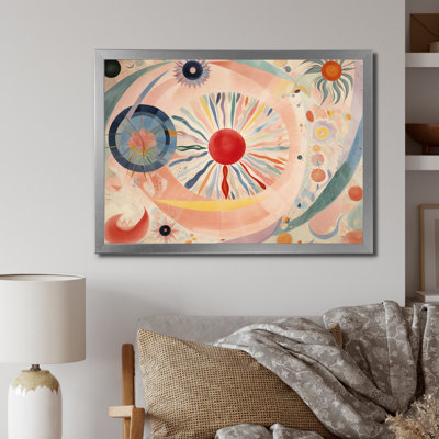 Cosmic Renaissance, illustration spirituelle rétro - reproductions d'art encadrées
