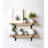 Teeanna 2 Piece Oak Bracket Shelf-1990199001-1954446265