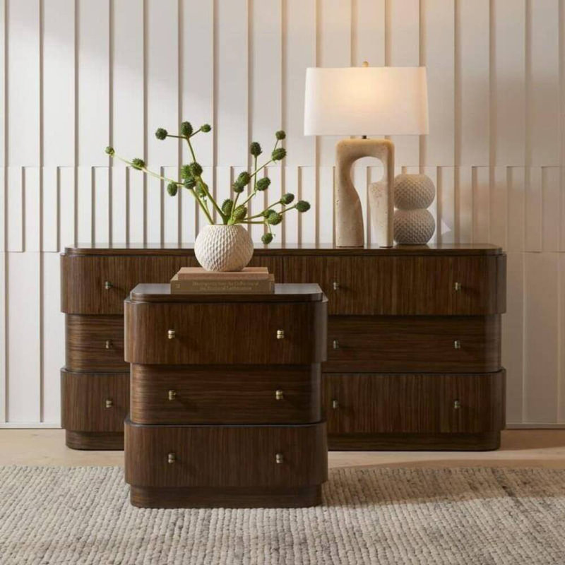 Jacques 3 - Drawer Nightstand