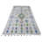 5'x8' White Hand Knotted Moroccan Weave Geometric Pattern Soft Wool Rug 06E7879E4FA443BF950987B967DC5336