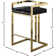Isam Upholstered Counter Stool with Metal Frame