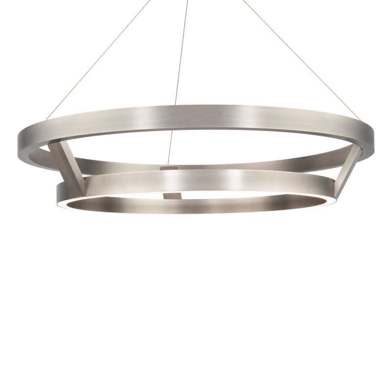 Imperial 1 - Light LED Pendant, Brushed Nickel