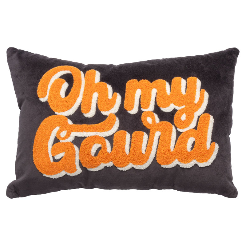 VELVET PILLOW LUMBAR  OH MY GOURD