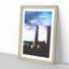 One World Trade Centre New York in Abstract - Picture Frame Graphic Art Print-55723791-55723794