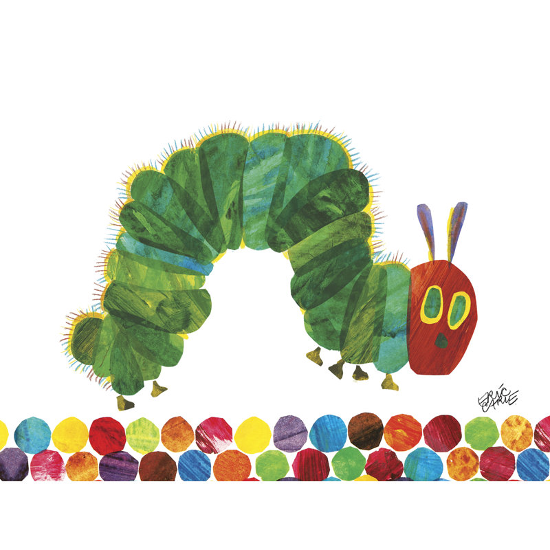 « the veryst chenille (tm) » par eric carle, art sur toile