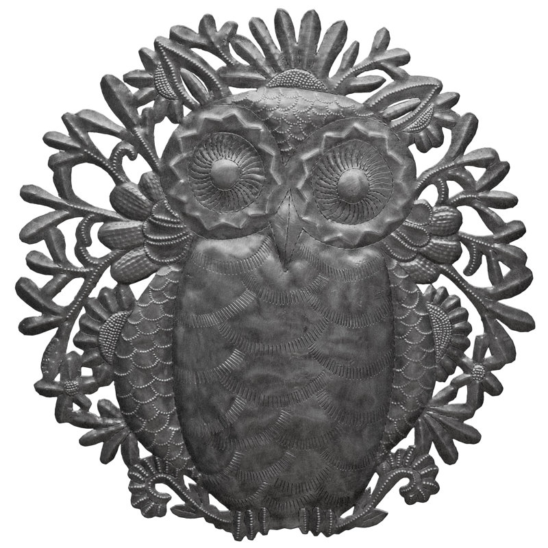 Décoration murale hibou