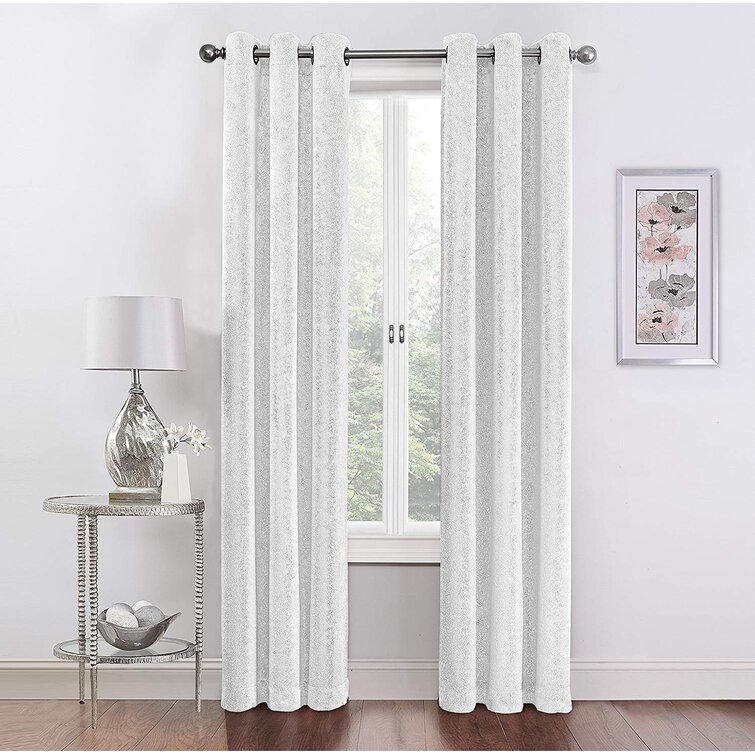 Alcott Hill® Janessa Polyester Blackout Curtain Pair & Reviews | Wayfair