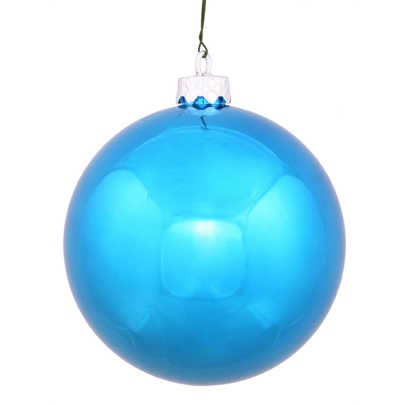 Holiday Décor Ball Ornament, Turquoise