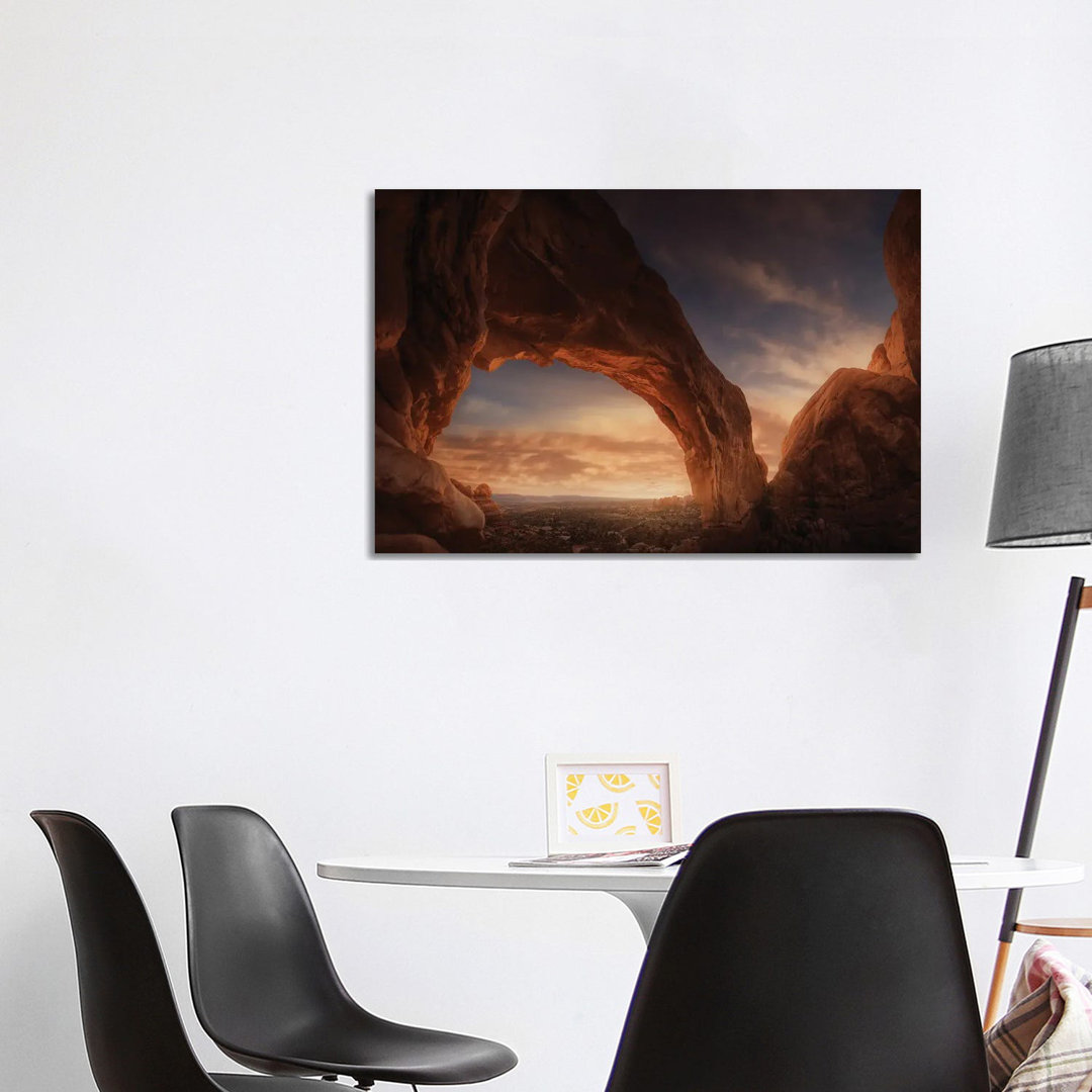 The Calm by Joaquin Guerola - Wrapped Canvas Print