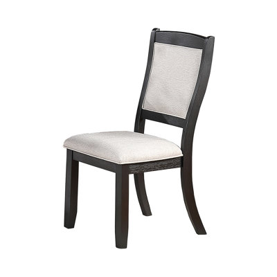 Chaise de salle à manger l 18,4 po, noir antique