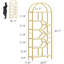 207.52cm H x 75.94cm W Steel Bookcase-790965825