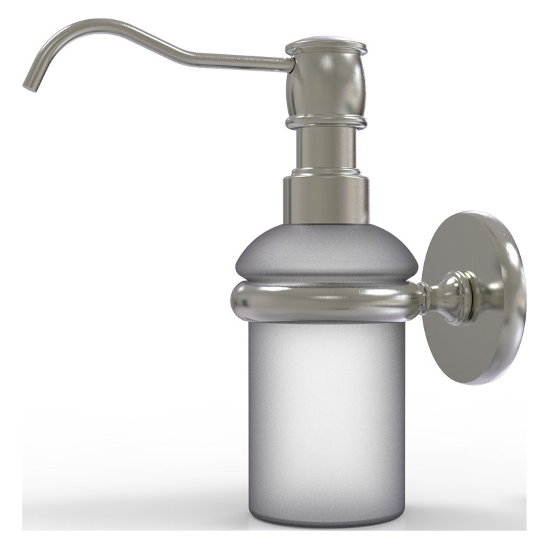 Distributeur de savon mural Gober, Nickel satiné