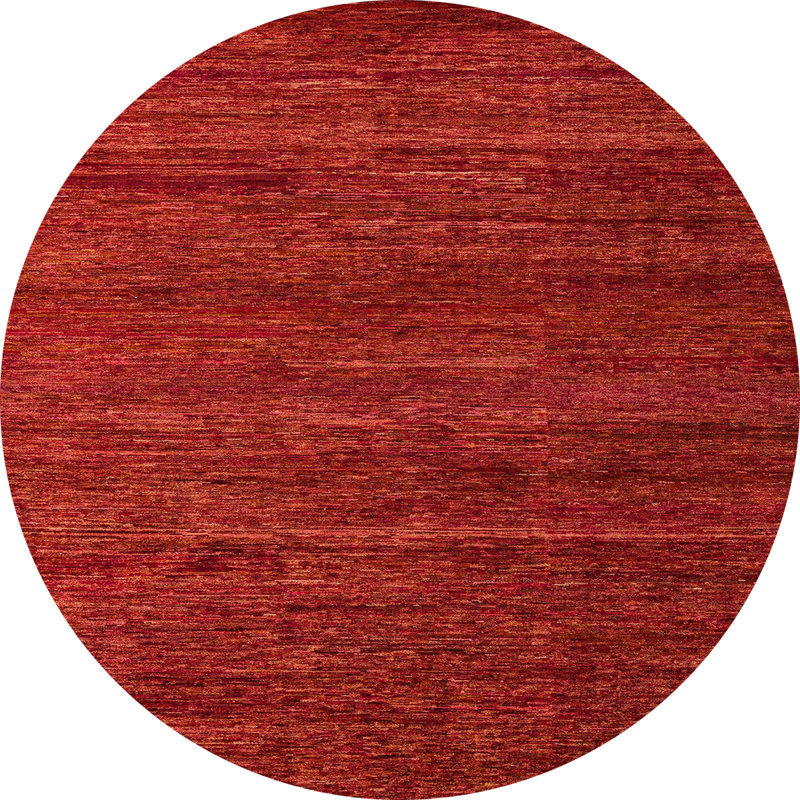 Abstract Indoor Rug, Round 7'