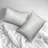 Sit-up Back Comfort WOWMAX Cotton Pillow Cases Standard Size Jacquard Satin Fabric Standard Pillow Cases, Breathable Pillow Covers with Envelop Closure, No Filler, Compression-111819673