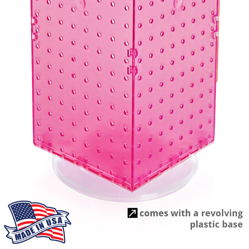 21'' H x 8'' W Plastic Kit with 24 Hooks Included