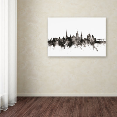 Annapolis Maryland Skyline III by Michael Tompsett - Graphic Art on Canvas