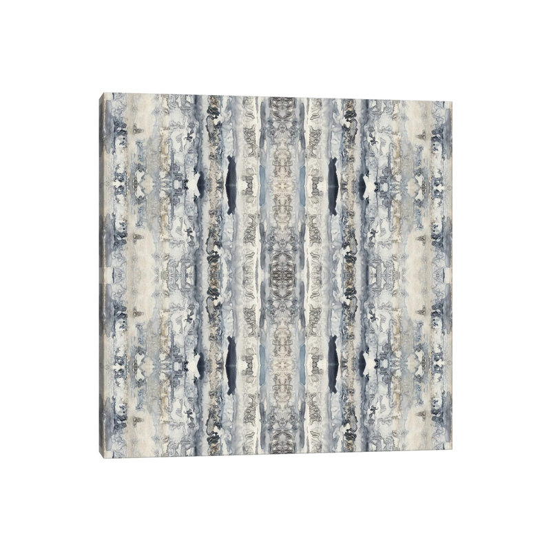 Mirrored Strata II 1 Piece Wrapped Canvas Painting, 45.72 cm H x 45.72 cm W x 1.91 cm D