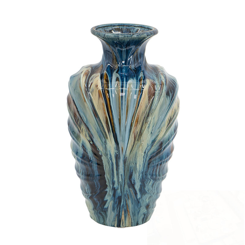 Reactive Glazed Degraff with sturdy base