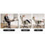 Fauteuil ergonomique ergonomique pour ordinateur portable beige avec coussin lombaire réglable et double rembourrage pour le confort du bureau-132960730