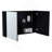 Medicine Cabinet Mansfield, Bathroom, Black-1931971500