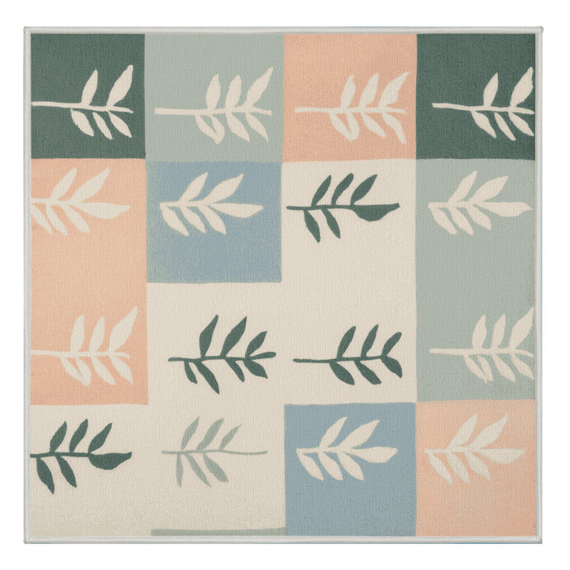Autumn Harmony Rug, Square 4'