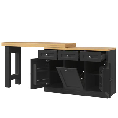 Wood Kitchen Island
