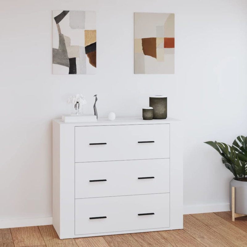 Kenslei 80cm Sideboard, White