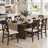 Padded Stackable Folding Dining Chairs with Solid Wood Frame-78947946