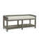 Banc de rangement en osier Glinda