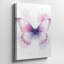 Une illustration de papillon pastel mélangeant une toile rose pâle et de doux tons de lavande-1940683325