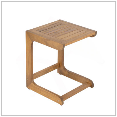 Table d'appoint en bois d'acacia Ashwell