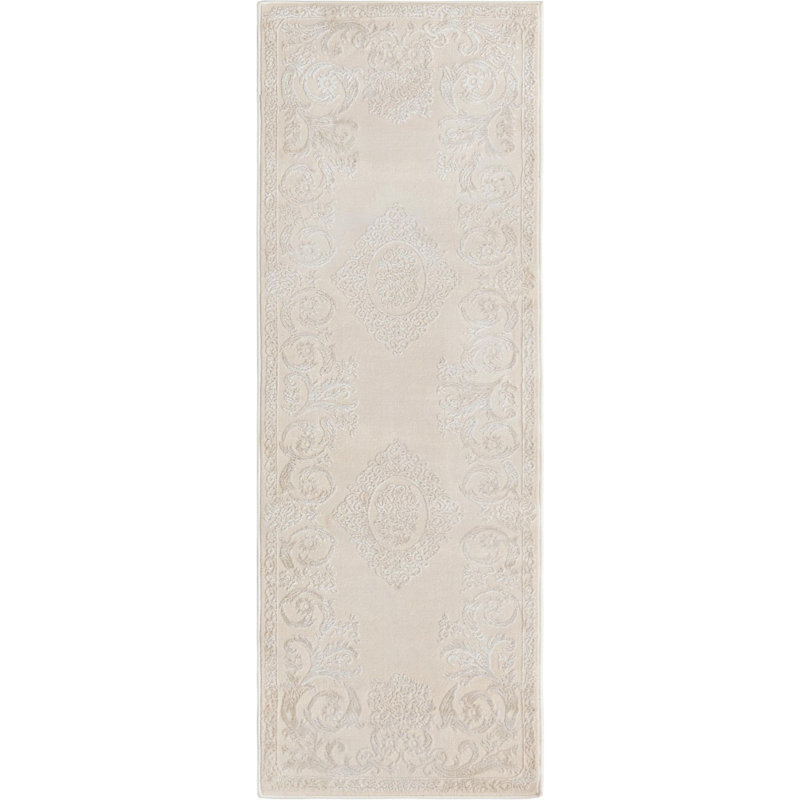 Senter Floral Indoor Rug, Runner 2'7" x 12'