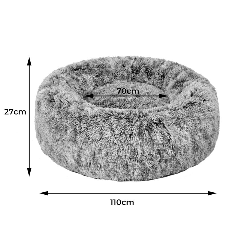 Polyester Pet Bed, 27cm H x 110cm W x 110cm D