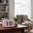 Children's Desk Night Light Alarm Clock, Pink Battery Operated, Digital Indoor Temperature Display-483663869