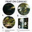 Dominicain Tropical Oasis II - ensemble d'art mural sur toile vert 2-177744197-177744199-177744193