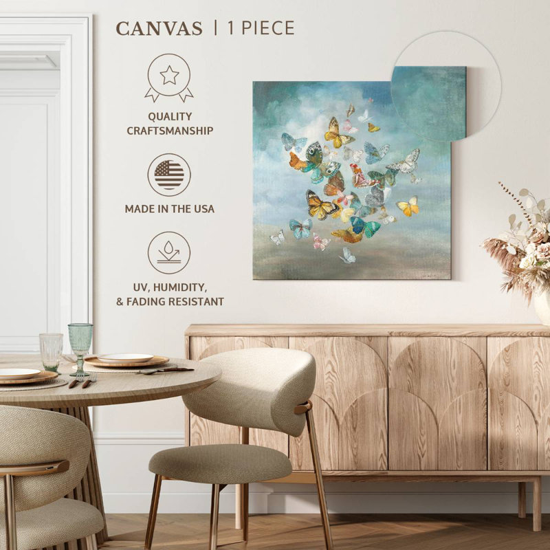 Brampt Beautiful Butterflies, 10'' H x 10'' W