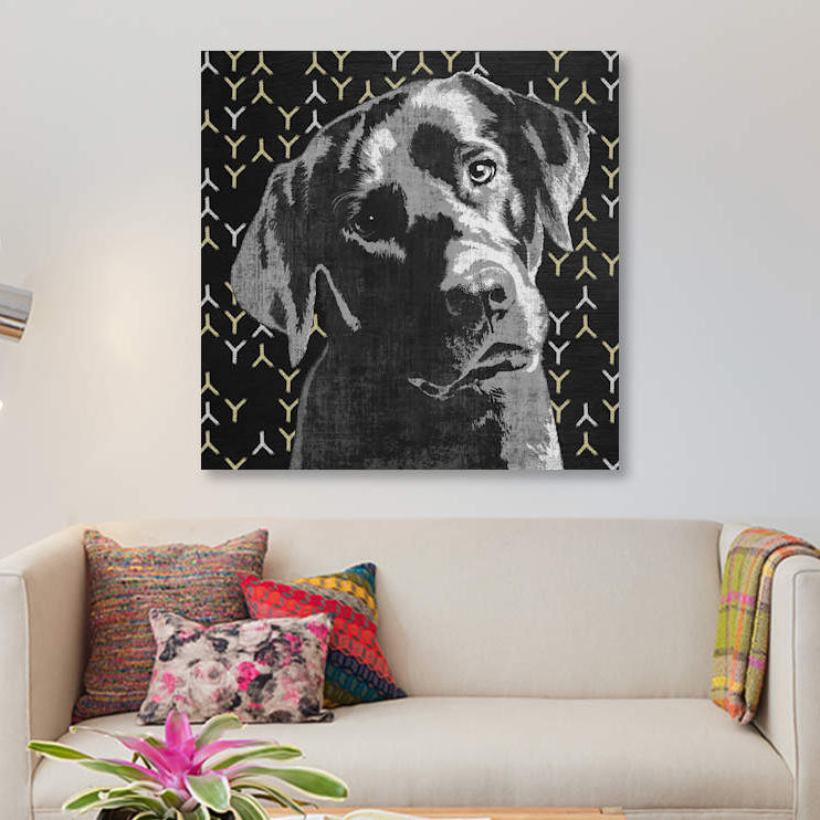«Lab», reproduction d'impression sur toile, H 12 po x l 12 po x P 0,75 po, Pas de tapis, Toile tendue