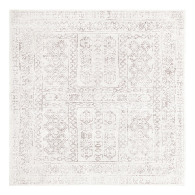 Brackett Oriental Indoor Rug, Square 6'