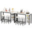 Elegis 2 - Person Four Leg Dining Set-612073502-612073497-612073496