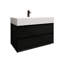 35.5" W x 24.4" H Wall-Mounted Single Bathroom Vanity-69316029