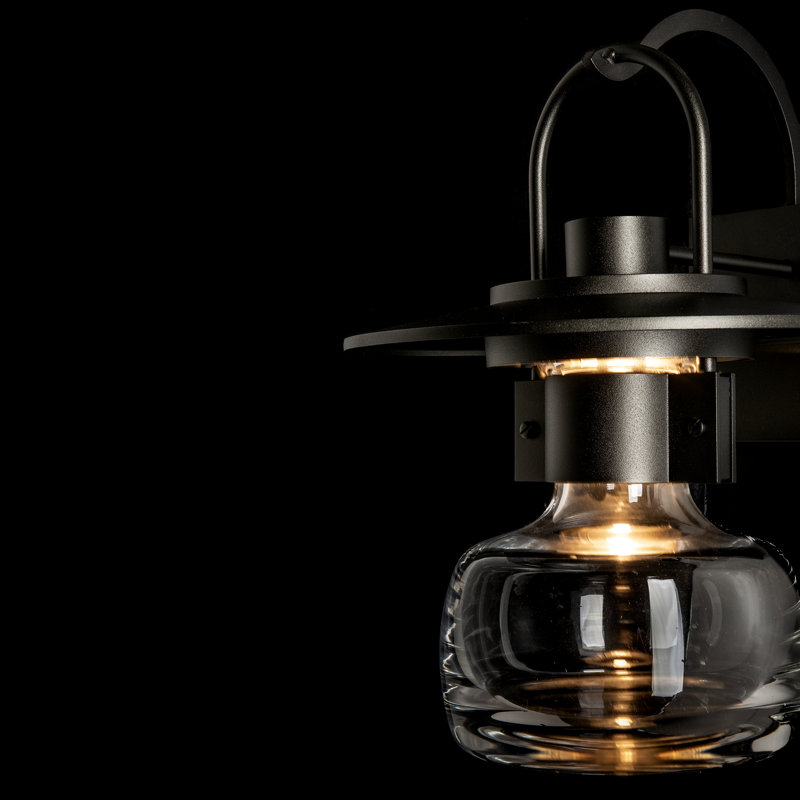Mason Outdoor Wall Lantern, 15.9" H x 11.3" W x 12.2" D, Oil Rubbed Bronze